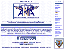 Tablet Screenshot of anapatriotsquadron.com